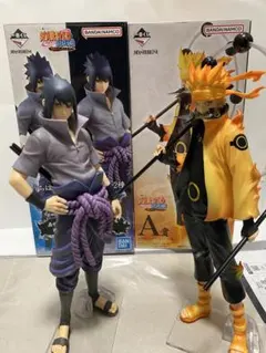 一番くじ NARUTO紡がれる火の意志 A賞 うずまきナルト B賞 うちはサスケ