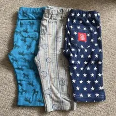 レギンスまとめ売り 7分丈 90cm ユニクロ しまむら BABYDOLL