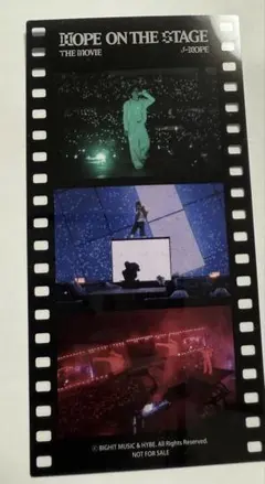 HOPE ON THE STAGE -J-HOPE- 特典しおり