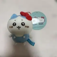 ちいかわ×サンリオキャラクターズ ハチワレハローキティ マスコット 約10cm