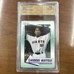 松井秀喜 Rookie Review 2002 GEM MINT 10