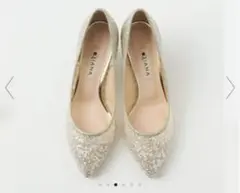 Diana ダイアナブライダルシューズ5cm 23.5センチ