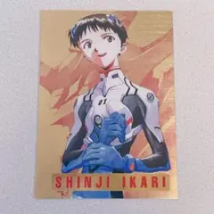 エヴァンゲリオン 限定 レトロ カードダスマスターズ キラ SP 碇シンジ