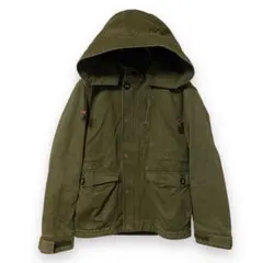 nano universe military hooded Jacket