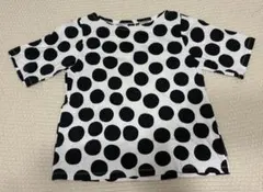 marimekko×UNIQLO ドット柄Tシャツ Mサイズのサムネイル
