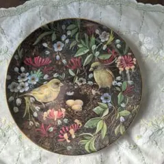 コールポート 飾り皿 絵皿 In the Hedgerow Greenfinchのサムネイル