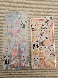 かわいいシール2枚セット