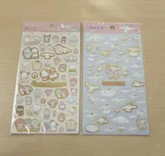 ダイソー　サンリオキャラクターズシール　2枚セット