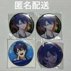 にじさんじ　春崎エアル　缶バッジ　4点セット