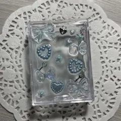 No.275 小物ケース　ブルーパーツ