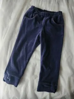 familiar　ベロア調柔らかズボン　パンツ　110cm　ファミリア