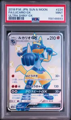 【PSA9】ポケモンカード ルカリオGX 224/150のサムネイル