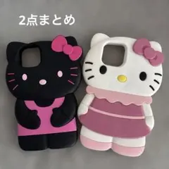 ハローキティ iPhone14.15 Plus ソフトケース　シリコン