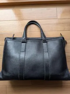 【ワンオーナー品】土屋鞄製造所 ブリーフケース ビジネスバッグ 黒 ブラックのサムネイル