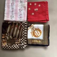 ハンカチ4枚セット