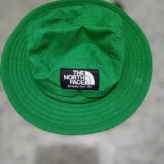 THE NORTH FACE グリーンハット子供用 中古品