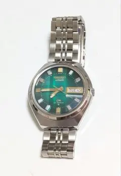 SEIKO LM ロードマティック 自動巻き 緑色 文字盤 稼働品 - メルカリ