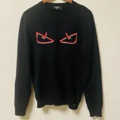 訳あり FENDI モンスターアイ ニット セーター ブラック - メルカリ