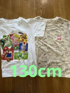 BANDAI APPAREL スーパーマリオ　カーヴィ Tシャツ 130