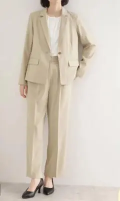 THE SHOP TK⭐︎テーラードジャケット&セミワイドパンツ⭐︎セットアップ