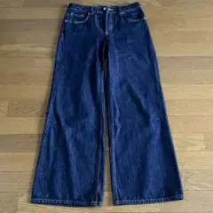 H&M ワイドデニム 34のサムネイル