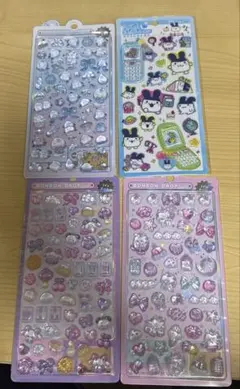 オリジナルボンボンドロップシール3点、平成ハッピーフォン　みみっち