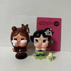 POP MART パワーパフガールズ クライベイビー crybaby くま