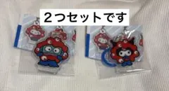 サンリオ ミャクミャクなりきりアクリルチャーム　クロミ　ハンギョドン