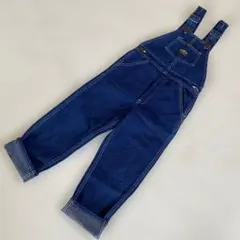 USA OshKosh ダークデニム オーバーオール デッドストック120