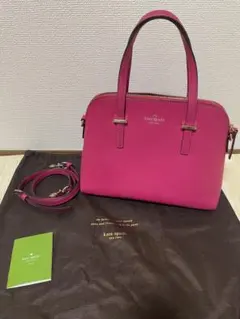 ケイトスペード　ハンドバッグ　ショルダーバッグ　ピンク
