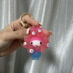 ミャクミャク　マイメロ　コラボキーホルダー　美品