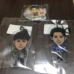 山下健二郎 缶バッジ クリアチャーム