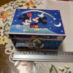 ディズニー オルゴール 小物入れ ミッキー &ミニー