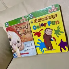 英語絵本　David Smells! Curious George