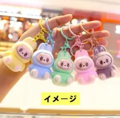 らぶぶ　ラブブぬいぐるみキーホルダー超人気5個セット　24時間内発送