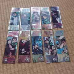 鬼滅の刃 ロングステッカー 10枚