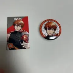 にじさんじ　北見遊征 　8周年缶バッジ　チェキ