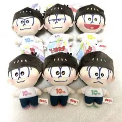 【新品】おそ松さん ぷれちゃすぬいぐるみ 10周年　全6種　おそ松くんマスコット