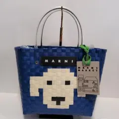 MARNI 動物モチーフ トートバッグ かごバッグ 猫 キャット 新品未使用