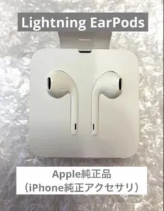Apple純正品 有線イヤホンLightning EarPods ライトニング