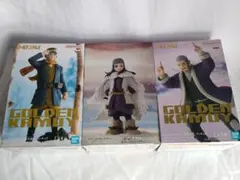 杉元　アシリパ　白石　プライズフィギュア三体セット　未開封　ゴールデンカムイ