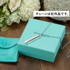 Tiffany & Co. ティファニー シルバー ナローバー ネックレス