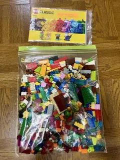 廃盤品　LEGO CLASSIC　11013　アイデアパーツ　透明パーツ入り