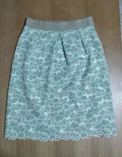 Doneeyu 花柄レーススカート