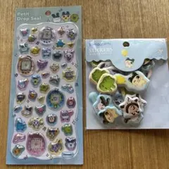 正規品　たまごっちプチドロップシール　ぷっくりピースシール