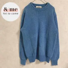 ジャーナルスタンダード レリューム　長袖ニット　セーター　クルーネック　コットン