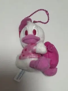 ディズニー　ミニぬいぐるみチャーム　ドナルドダック