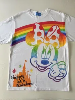 東京ディズニーリゾート レインボーTシャツ(ミニーマウス)