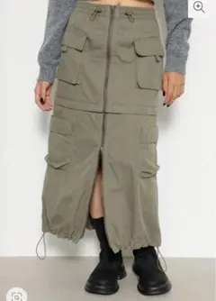 2WAY ZIPPER スカート　laguagem