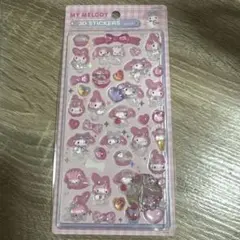 マイメロディ 3Dステッカー ピンク